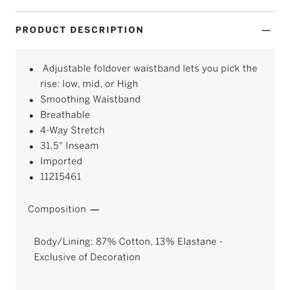 🔥VS Pink Originals htf bling foldover flare yoga leggings sz XL, XXL NWT - Picture 6 of 7